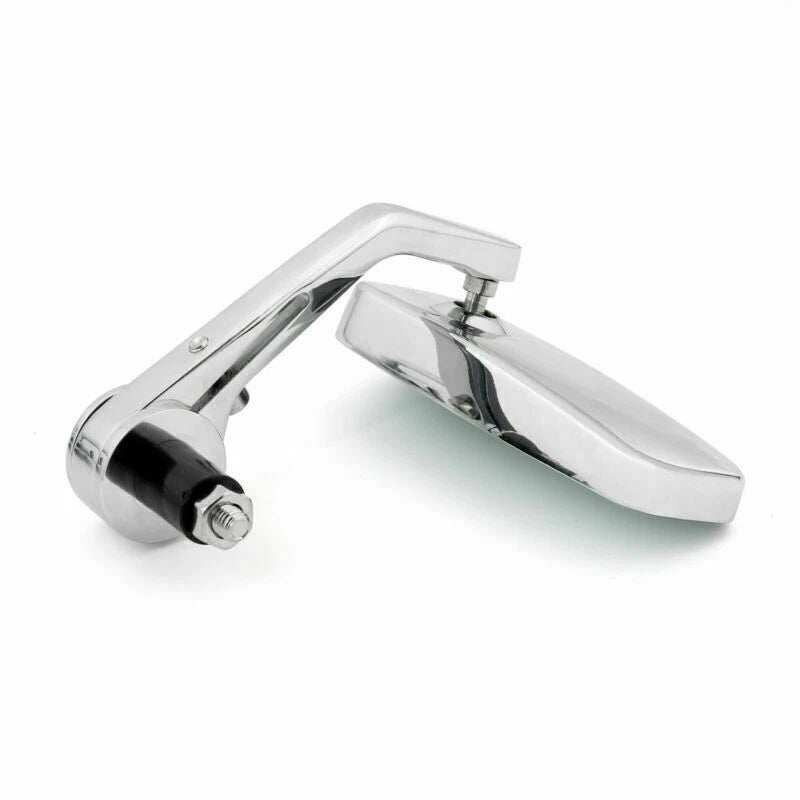 7/8" Chrome Handlebar Mount Rearview Mirrors for Universal Motor