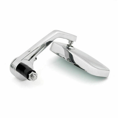 7/8" Chrome Handlebar Mount Rearview Mirrors for Universal Motor