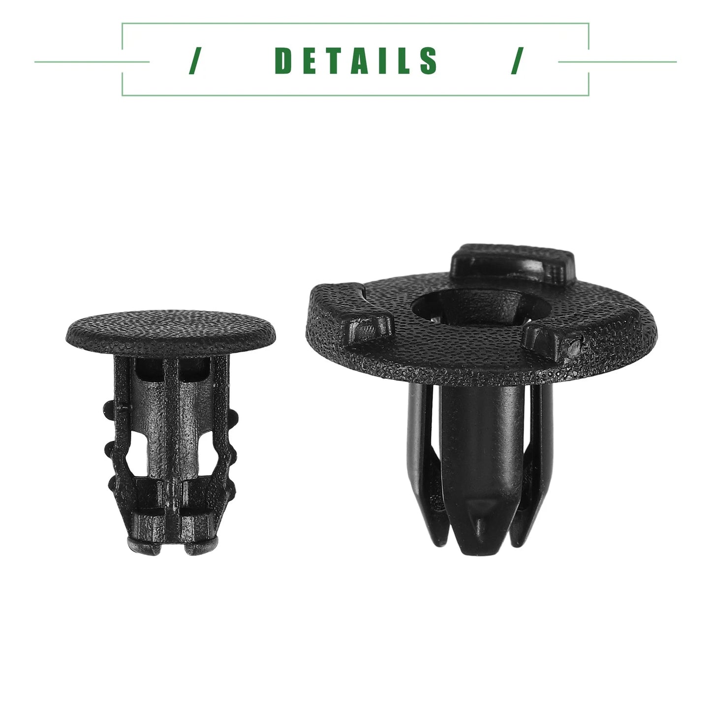 50 Pcs Cowl Bumper & Fender Liner Push Clips for Infiniti Q50