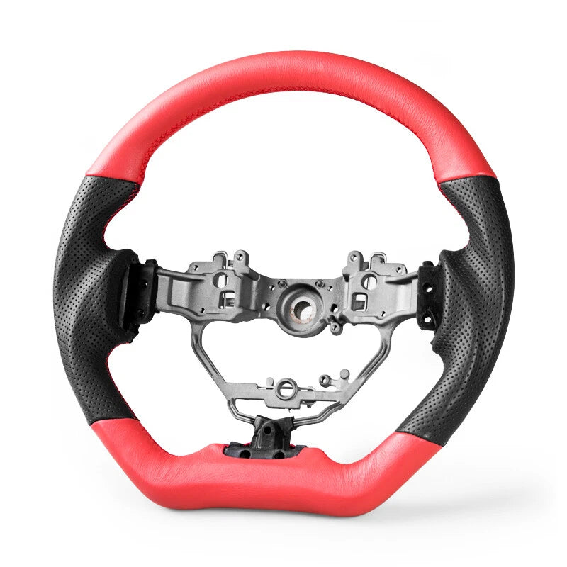Flat Sport Steering Wheel Red Leather for Lexus IS/CT/NX (2000-2023)