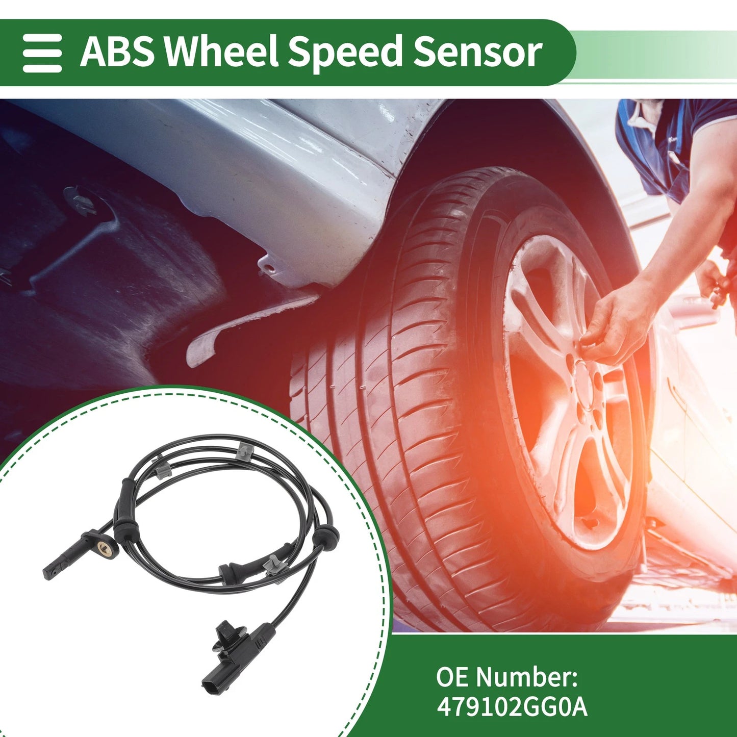 ABS Wheel Speed Sensor for Nissan Venucia (2018-2019)