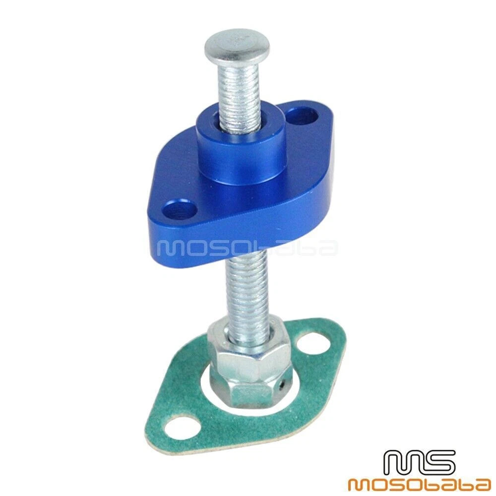Blue Manual Cam Chain Tensioners for Suzuki GN250 GS500E GS500F GSF400 GSXR750 (1983-2006)