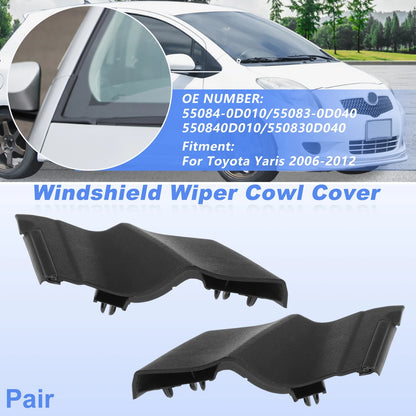 Windshield Cowl Replacement for Toyota Yaris (2006–2012)