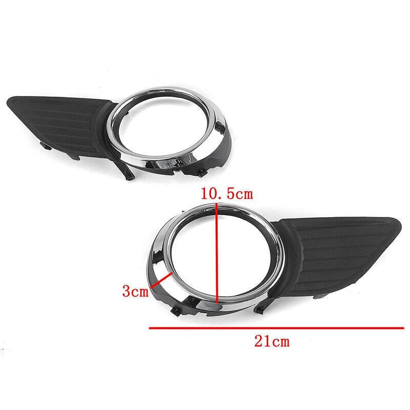 Front Fog Light Cover Trim for 2011-2015 Toyota Sienna LE XLE (2011-2015)