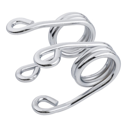 Chrome Scissor Solo Seat Springs for Harley Sportster XL883 1200 (2004-2023)