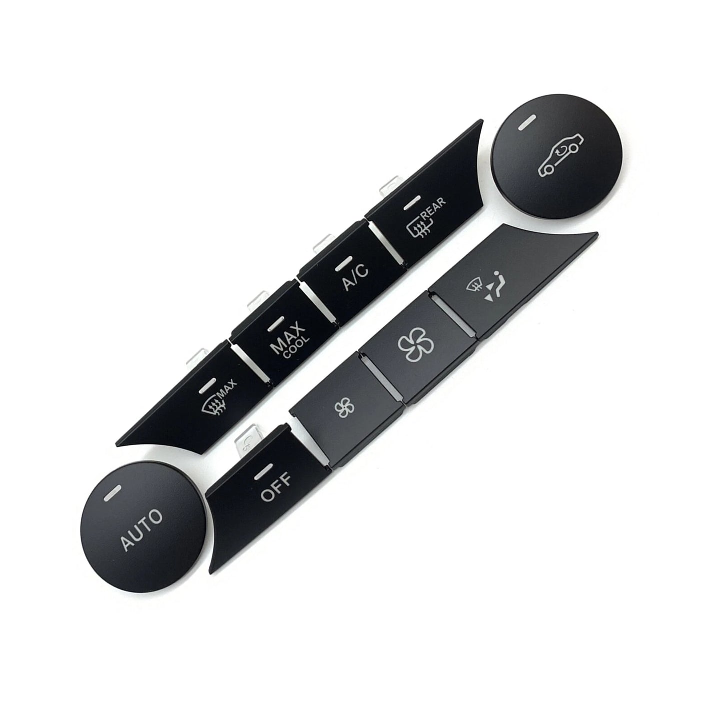 A/C Control Switch Button Kit 10 x For Mercedes Benz C GLK W204 C204 (2010-2015)
