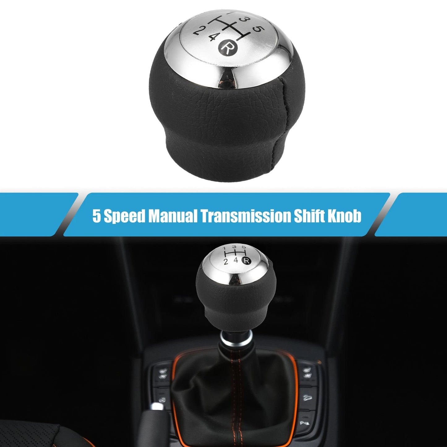 5 Speed Manual Shift Knob for Toyota Corolla (2007-2013) Plastic