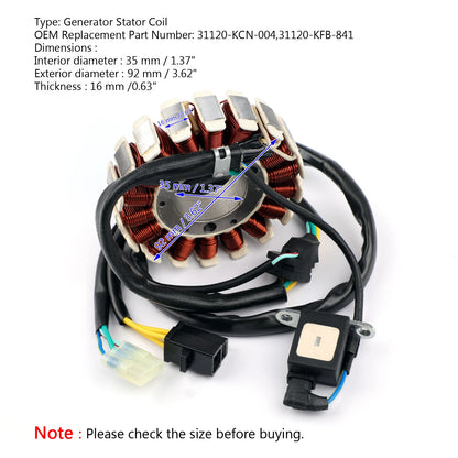 Stator Coil for CLR125 XLR125 CRF230 SL230 (1998-2003)
