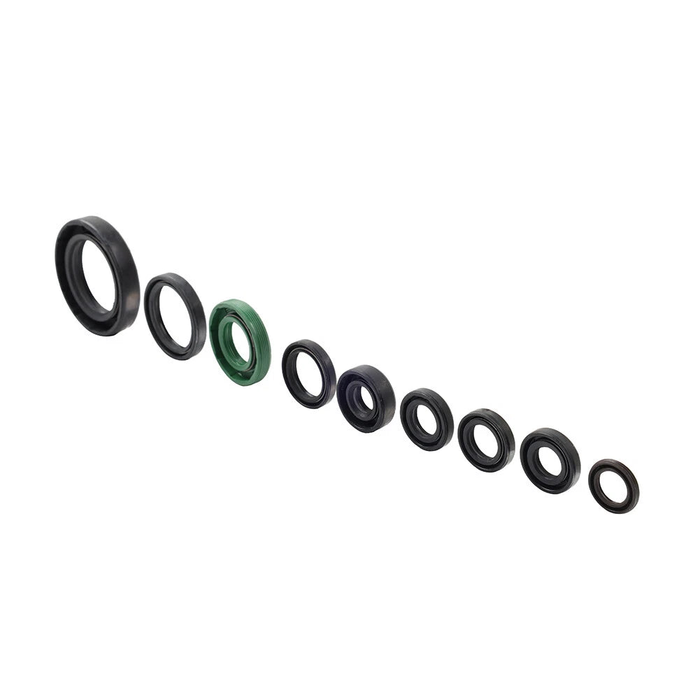 9 x Engine Oil Seal Kit for Honda CR250R (2005-2007)