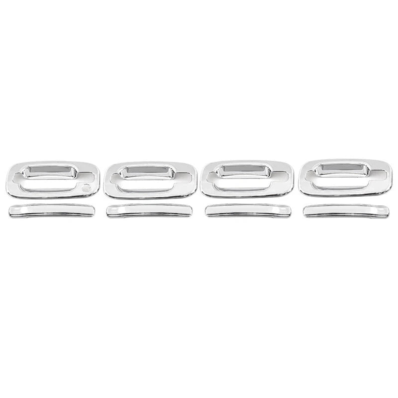 8x Chrome Door Handle Covers for 99-06 Chevy Silverado GMC Sierra 1500