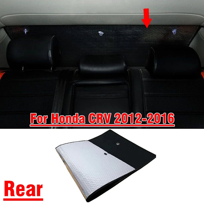 Rear Windshield Privacy Thick Interior Sunshade Cover for Honda CRV (2012–2016)