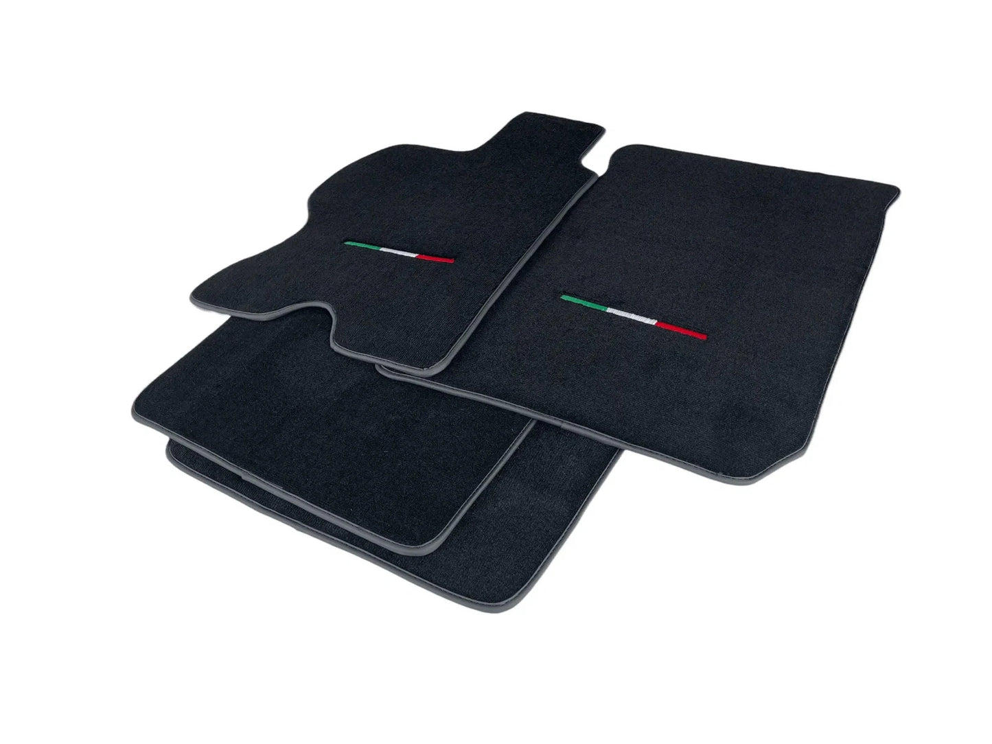 Black Floor Mats for Ferrari FF (2011-2016) - AutoWin Brand Italian Edition