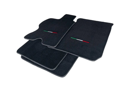 Black Floor Mats for Ferrari FF (2011-2016) - AutoWin Brand Italian Edition