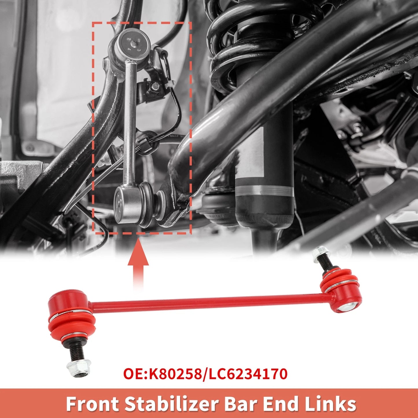 Front Sway Bar Links for Mitsubishi Outlander (2003-2023)