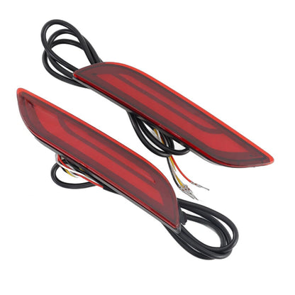 2 x LED Dynamic Turn Signal Rear Fog Brake Lights for Toyota Camry (2018-2020)