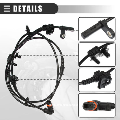 Front Rear Left Right ABS Wheel Speed Sensor for Dodge ALS1931