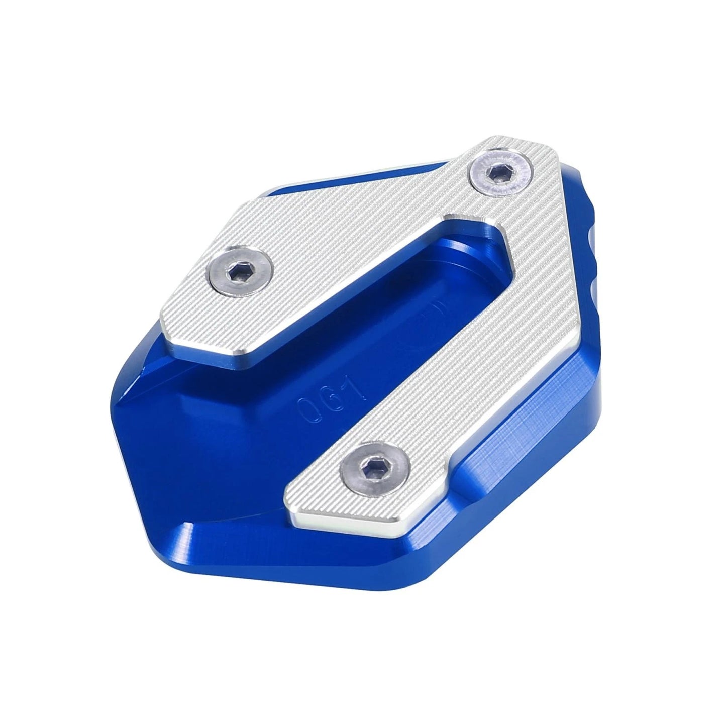 Kickstand Plate Parking Stand Pad Blue for Yamaha MT-07 XSR700 FZ-07