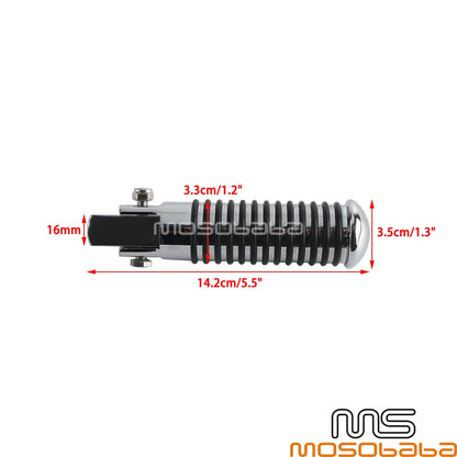 O-Ring Foot Pegs  Passenger Male Mount for Harley Dyna
