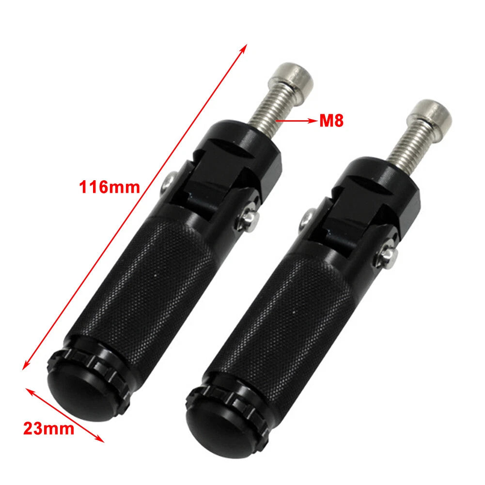 CNC Universal Motorcycle Folding Foot Pegs for Bike