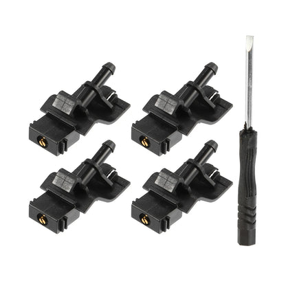 4 x Windshield Washer Nozzles for Toyota, Scion, Lexus (2001-2023)