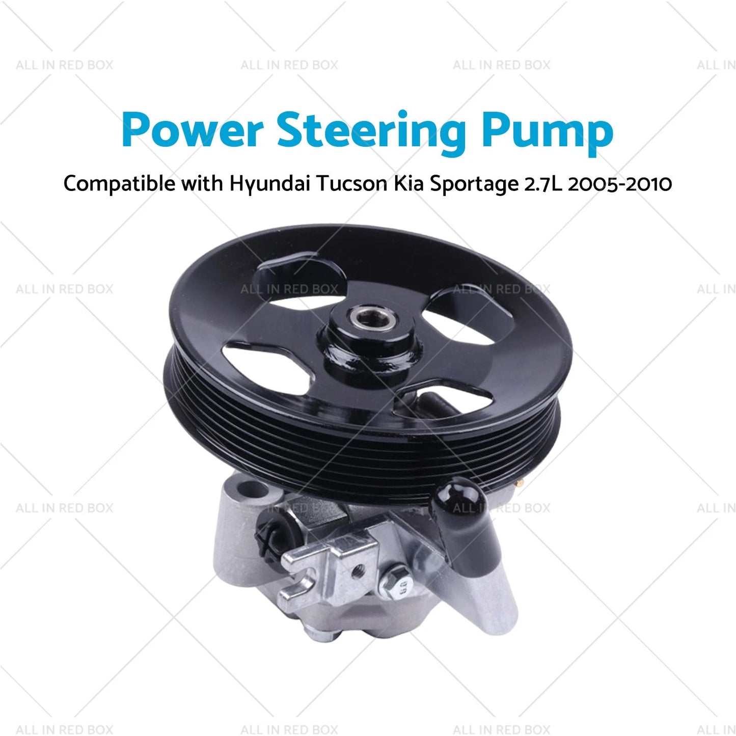 Power Steering Pump for Hyundai Tucson, Kia Sportage 2.7L (2005-2010)