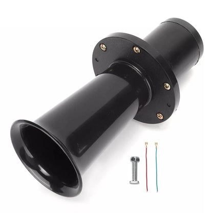 Black Air Horn for Klaxton Classic Car Truck Vintage