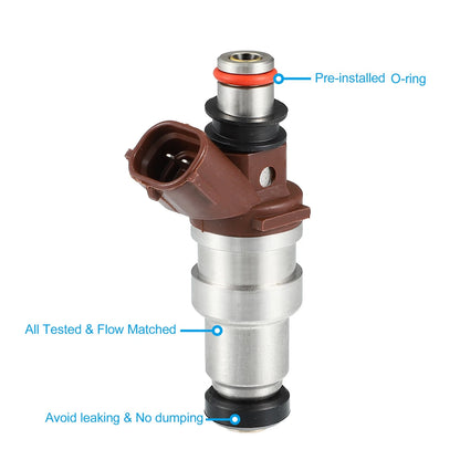4 x Fuel Injector for Toyota 4Runner Tacoma 2.7L (1996–2000)