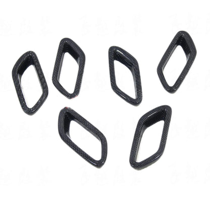 Carbon Fiber Wheel Fender Trim Covers for Maserati GC (2007-2017)