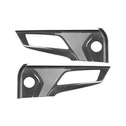 Dry Carbon Fiber Door Bowl Speaker Covers for Ford Mustang (2024-2025)