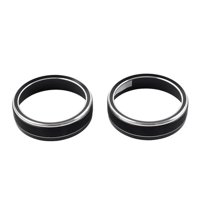 Black AC Air Switch Ring Cover Trim for Lexus NX250 350h 450h (2022-2024)