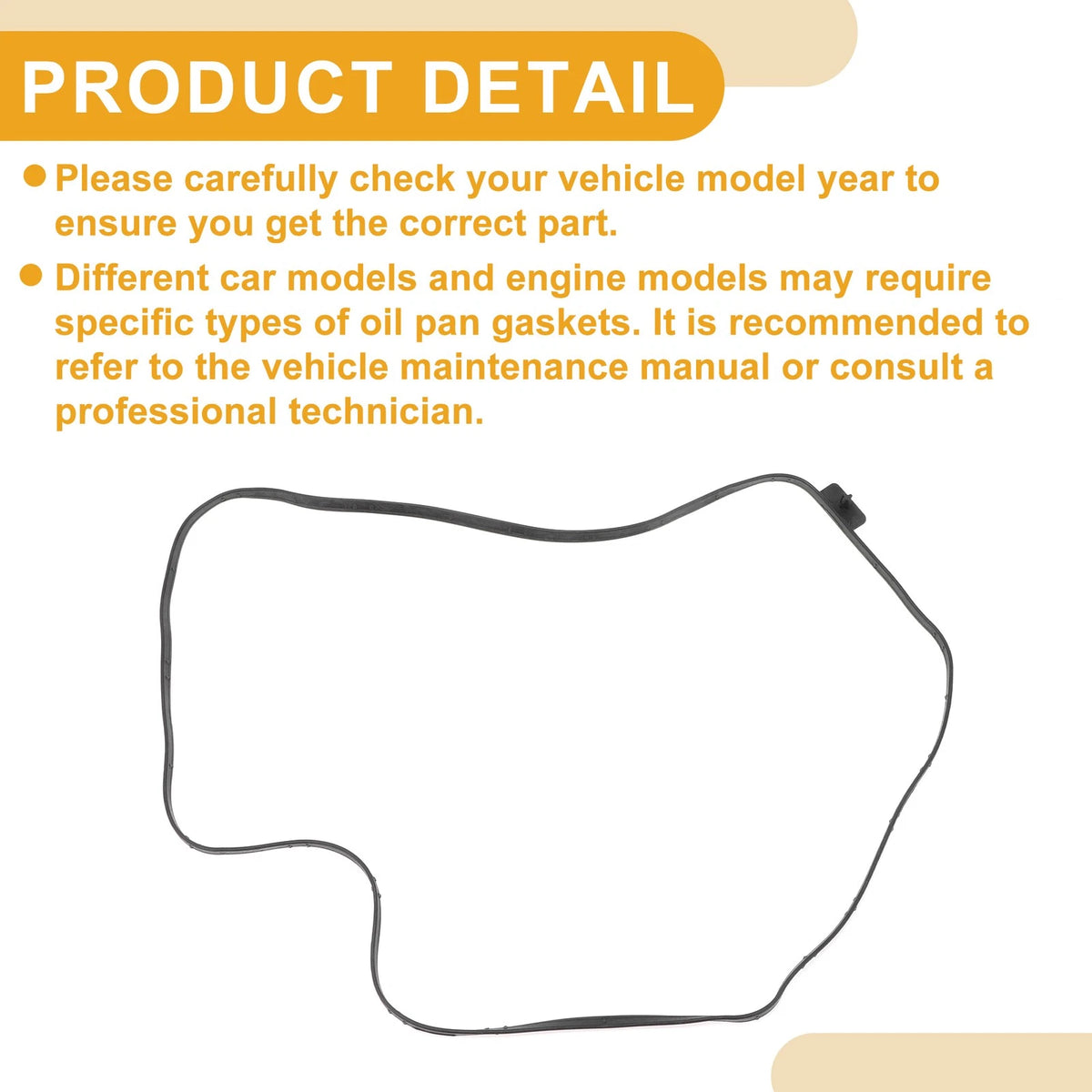 Transmission Filter Oil Pan Gasket for BMW 328i (2007 - 2013)