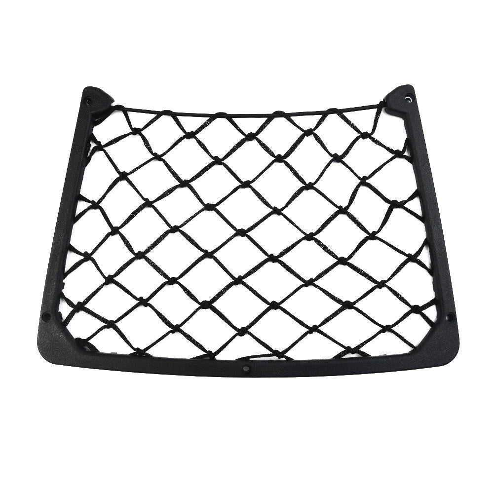 2x Car Large Storage Net Plastic Phone Magazine Holder Elastic-Mesh Bag for Car