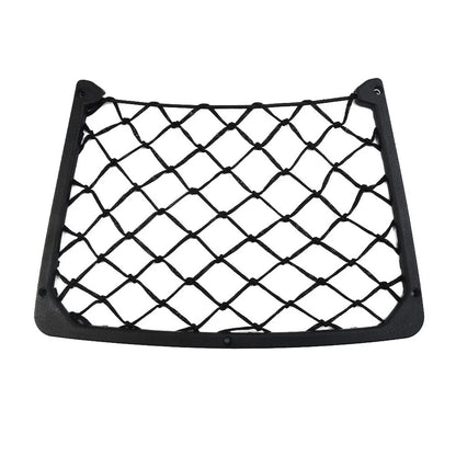 2x Car Large Storage Net Plastic Phone Magazine Holder Elastic-Mesh Bag for Car