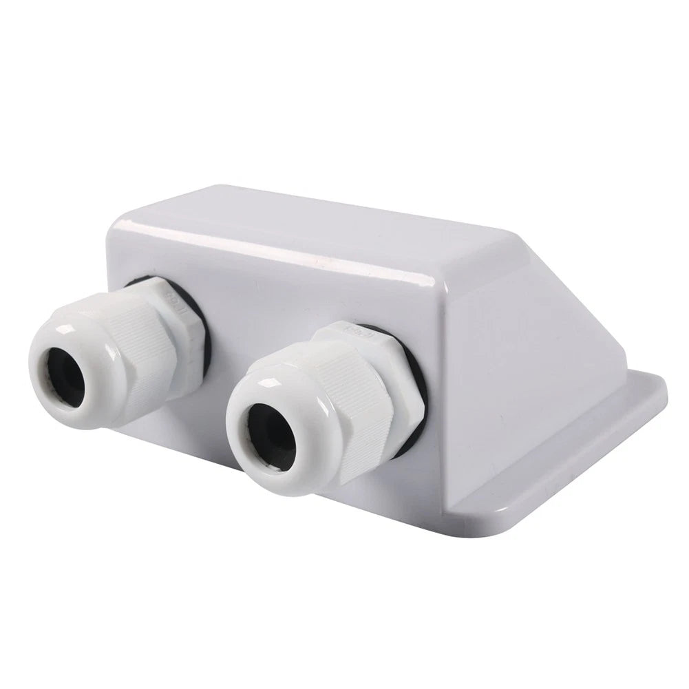 Double Wire Cable Entry Gland Box for Solar Panel Junction RV Caravan Boat