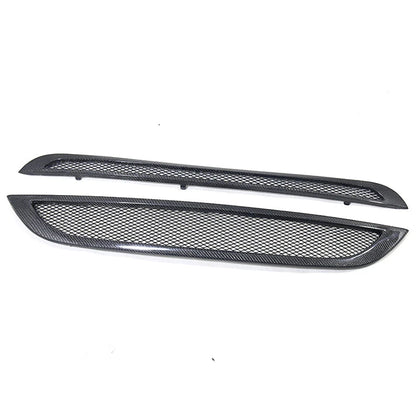 Carbon Fiber Car Front Grill Air Outlet Net Bumper fit For Mini Cooper R50 R53
