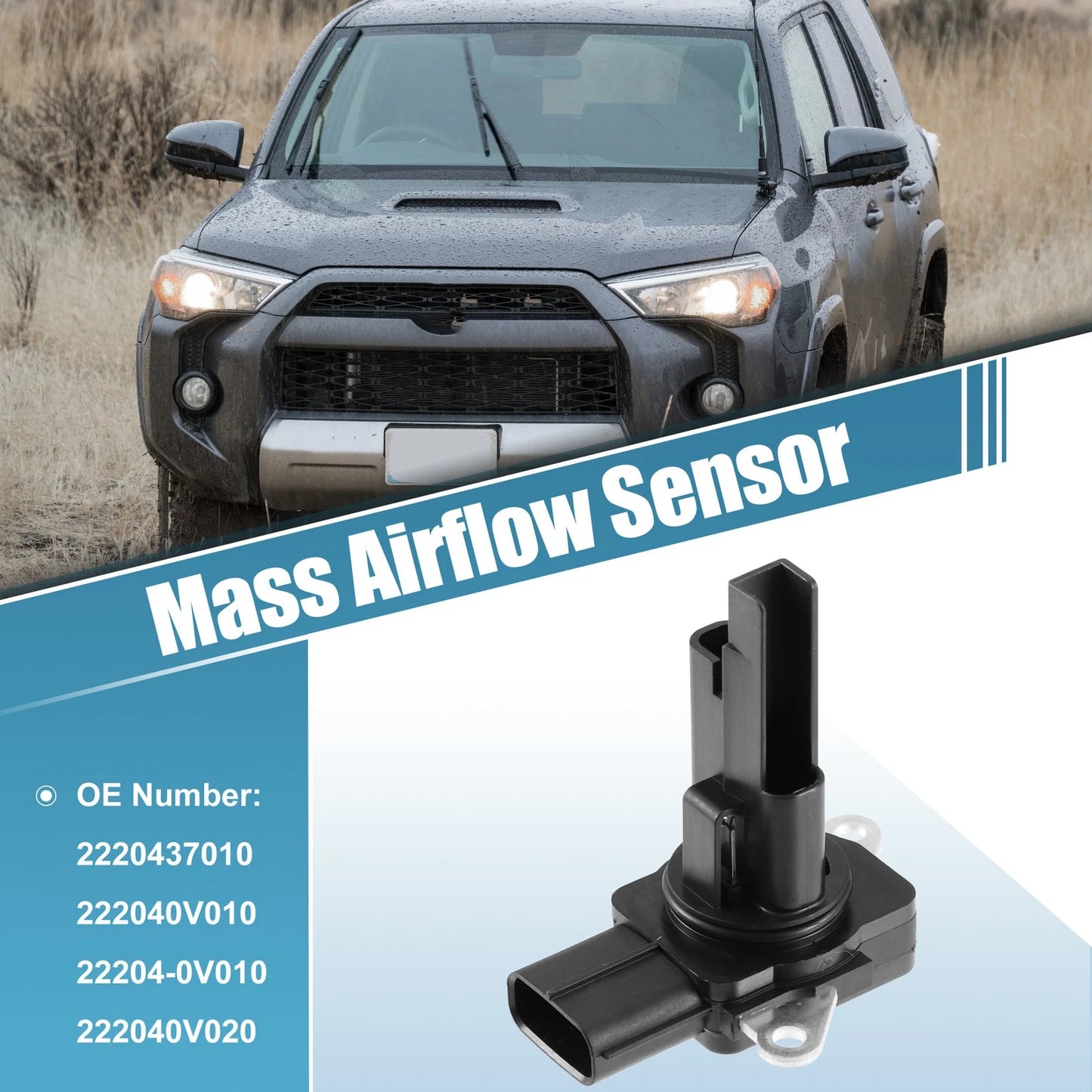 Mass Airflow Sensor 5 Pins for Toyota 4Runner (2010–2022)