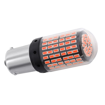 Red 1156 144-SMD LED Tail Stop Brake Turn Signal Bulbs for Car
