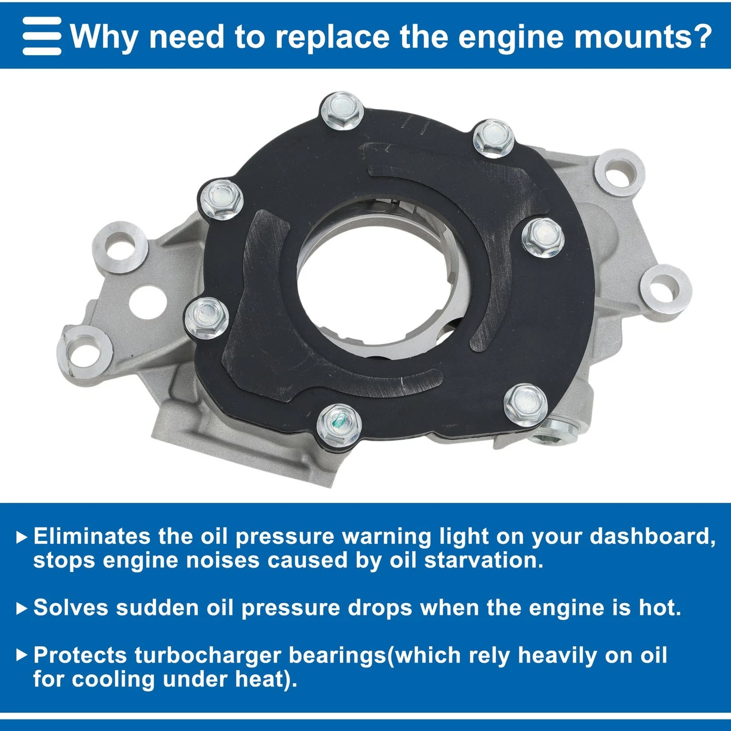 Engine Oil Pump Pressure Pump for Buick Allure (2008-2009)