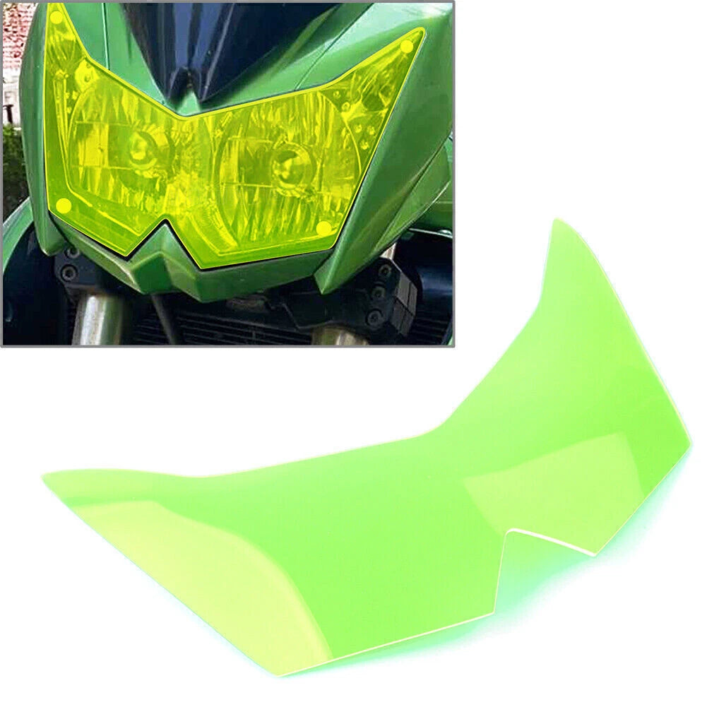 Green Headlight Guard Shield Lens for Kawasaki Z750 & Z750R (2007-2014)