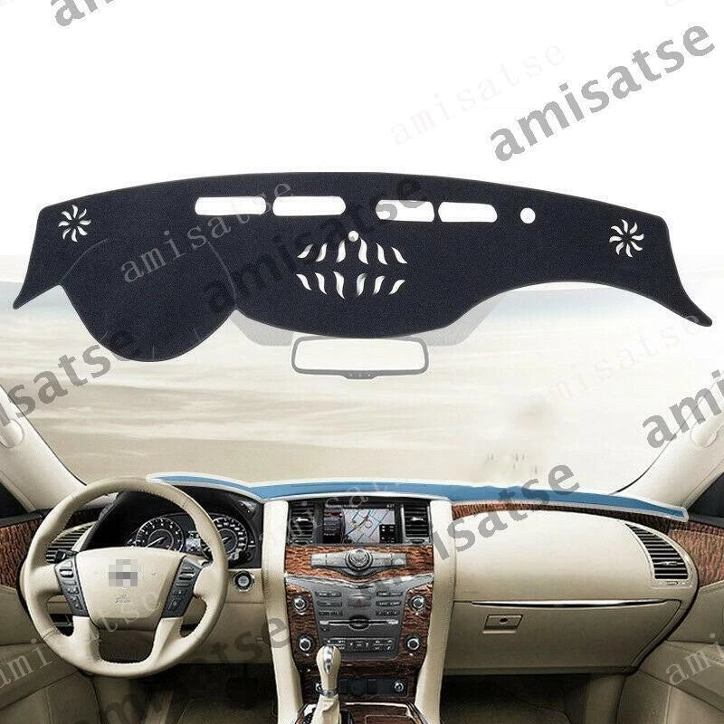 Dash Mat Black for NISSAN PATROL Y62 (2013-2023)