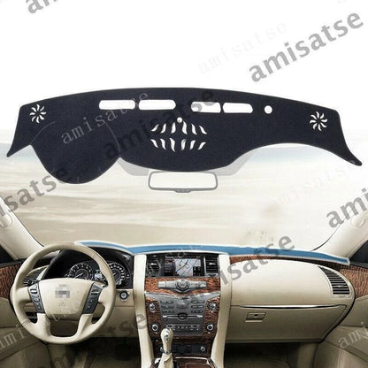 Dash Mat Black for NISSAN PATROL Y62 (2013-2023)