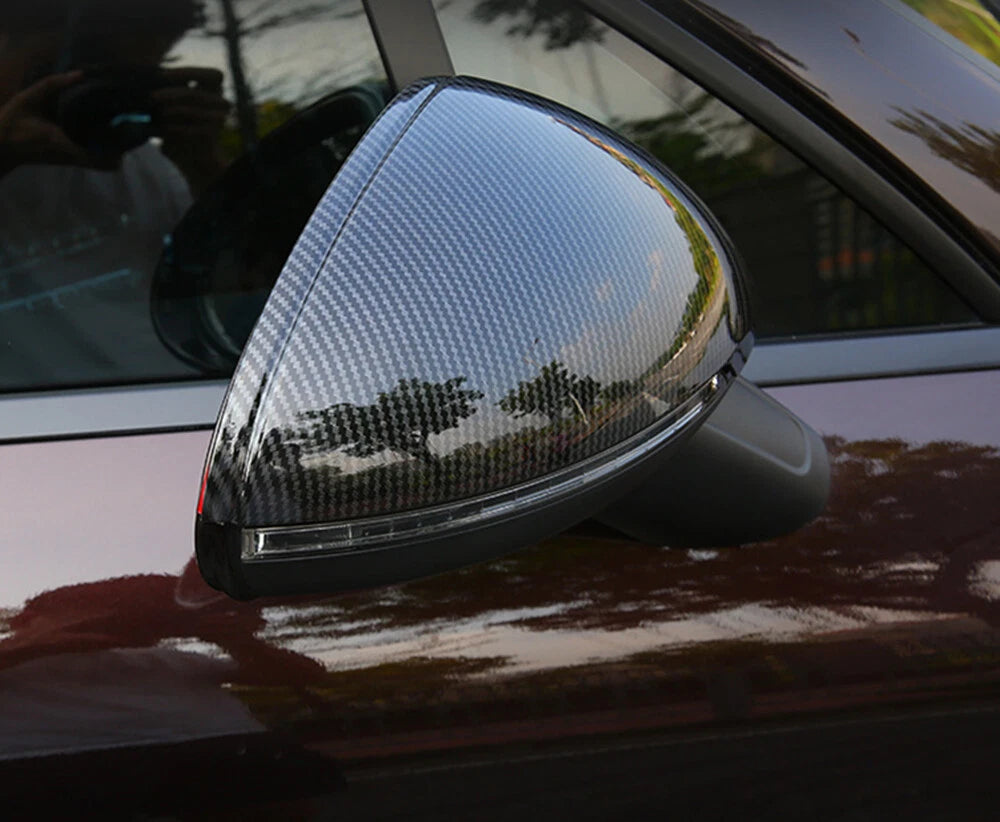 Carbon Fiber Rearview Mirror Covers for Porsche Macan (2014-2023)