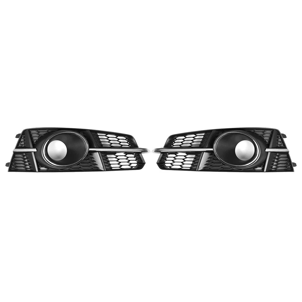 Fog Light Grille for Audi A6 S6 C7 2016-2018 ()