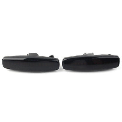 Black LED Sequential Side Marker Lights for Infiniti EX25 M35 Q60 Q70 QX50 (2008-2020)