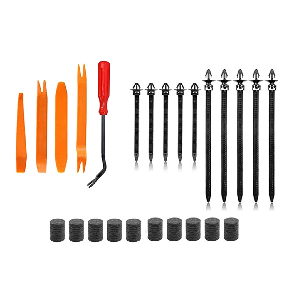 Car Retainer Clip Fastener Push Trim Clips for Auto Bumper (Fits Various Years)