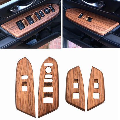 4pcs Window Control Switch Panel Cover Trim for Honda CR-V (2017-2022)