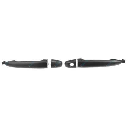 Black Front Outer Door Handles for Toyota Tarago ACR50 GSR50 (2006-2018)