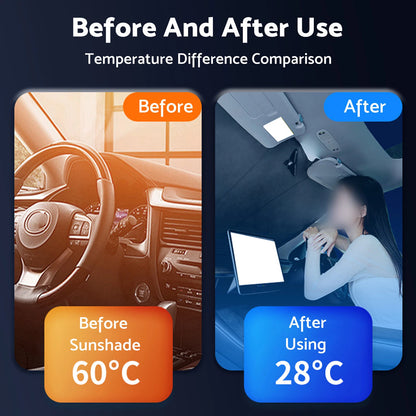 6 Layer Thick WindScreen SunShade for Hyundai Tucson (2016-2024) UV Protection