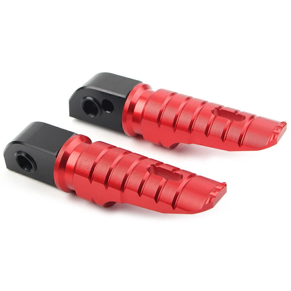 Rear Footrests for Street Scrambler 900, T100, T120 (2016-2023) - Red