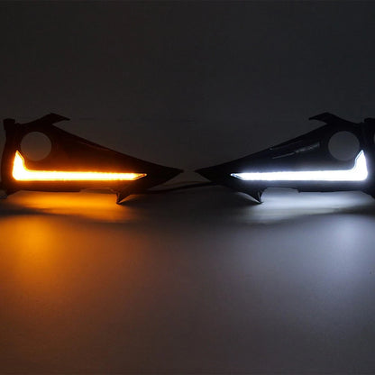 DRL Fog Lamps Daytime Running Lights 2x for Toyota Corolla Hatchback (2019–2022)